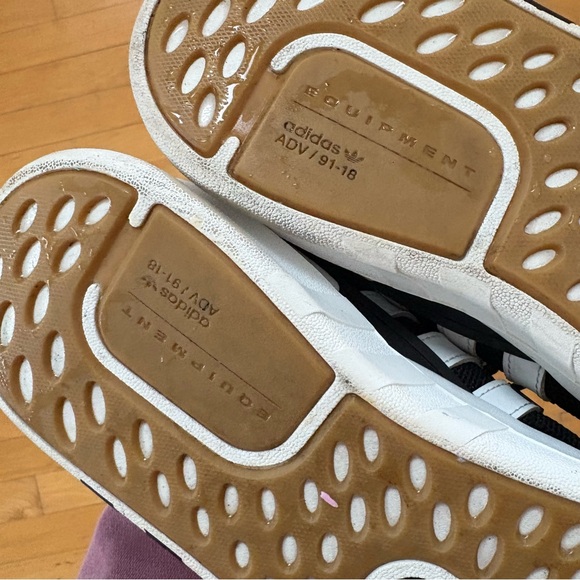 Adidas Men's EQT Bask ADV 'Black White’ - Picture 11 of 12